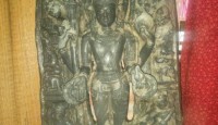 দুর্গাপুরে কষ্টি পাথরের বিষ্ণু মূর্তি উদ্ধার